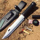 Defender 13" Survival Knife with Sheath & Survival Kit