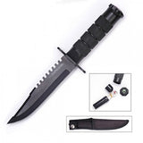 8" Heavy Duty Mini Survival Knife with Sheath